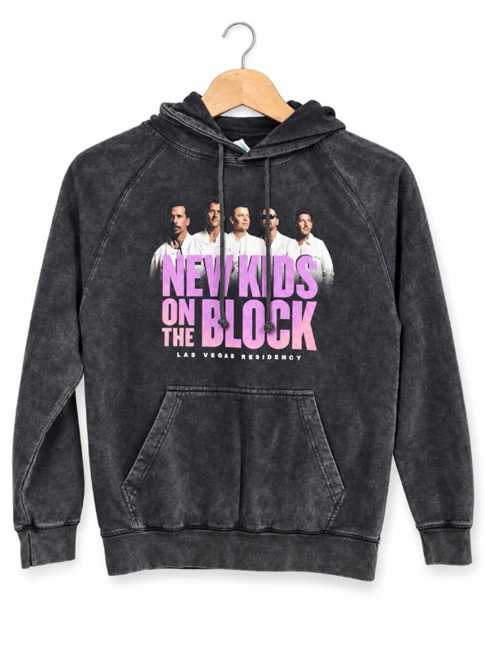 New Kids On The Block The Right Stuff Las Vegas Residency Black Hoodie Sz L